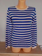 Sinsay Sweter w niebieskie paski rozm.L