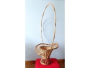 Duży Piękny Kosz Prezentowy Wiklinowy