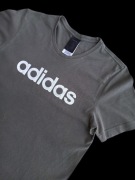 Adidas t-shirt oryginalna koszulka męska khaki rozmiar S, M