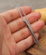 Męski Wisiorek, Amulet, Runy, Nordyckie, Punk - UNIWERSALNE