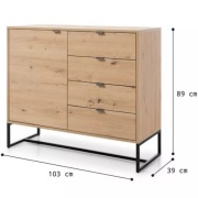 Nwą komoda Amber Artisan