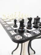 STOLIK KAWOWY, SZACHOWY, FIGURY, GRA, PREZENT,STÓŁ