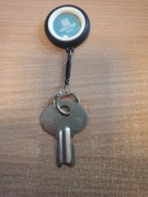 Brelok do kluczyków UNITRA WZT + stary klucz do windy