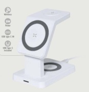 Magnetyczna wielofunkcyjna ładowarka bezprzewodowa 15W