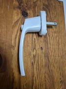 Klamka okienna VICTORY Przycisk z BLOKADĄ 10 sztuk