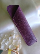 Pokrowiec etui na długopisy- Skóra naturalna 