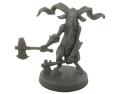 SATYR / BEASTMAN - trzy figurki fantasy; MASSIVE DARKNESS 2 