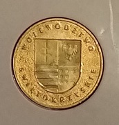 POLSKA 2 zł  2005    WOJ.  ŚWIĘTOKRZYSKIE    menn. w holderze  POLECAM