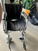 wózek inwalidzki składany do samochodu