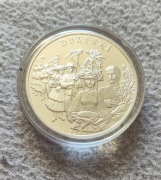 Srebrna moneta 20 zł 2004 Dożynki Ag 925 lustrzana mennicza kolor 