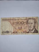 100zł 1988r seria RG