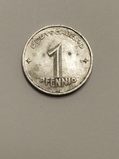 Sprzedam monetę Niemcy - NRD 1 pfennig 1950r. A -  stan dobry