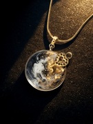 Naszyjnik artystyczny „Zasłona” – biżuteria ręcznie wykonana