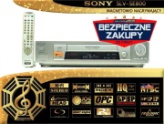 Magnetowid Sony SLV-SE800 6-głowic JOG NTSC Hi-Fi Stereo POKLATKOWE