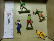 Mix figurek Starlux. Rolnicy. Drogowcy.