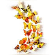 Motyle 3D - mocowanie magnes lub klej