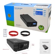 Nowa Przetwornica Napięcia DATOUBOSS 1500W 12V na 230V – Kamper, Działka