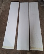 Parapet wewnętrzny plastikowy biały 176 cm