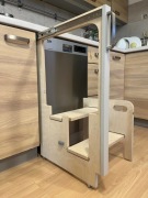 Schodki kuchenne, podest, drabinka, pomocnik, kitchen helper rozkładany