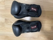 Twins Rękawice bokserskie ze skóry naturalnej BGVL-6 Czarne