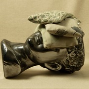 Relaksacyjna poduszka na oczy z siemieniem lnianym