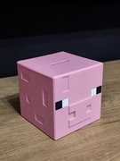 Skarbonka Minecraft - PIG Głowa Świni świnka na dzień dziecka