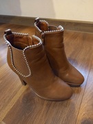 Botki brązowe roz 36