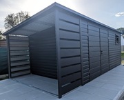 Wiata Śmietnikowa Altana Zabudowa Koszy Śmietnik 