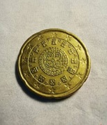 Portugal, 20 Euro Cent, 2002, Lisbon, Mosi