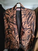 Marynarka z printem zwierzęcym 