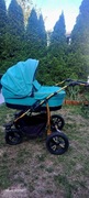 Wózek Bliźniaczy Mikado Goldstar 3w1