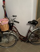 Rower unibike city Amsterdam z koszykiem 18’