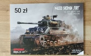 Model kartonowy M4A3E8 Sherman "Fury"