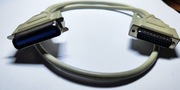 Kabel równoległy IEEE 1284 D-SUB 25 DB25 - Centronics 36 (M - M), 1 metr