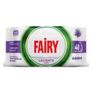 Chusteczki Fairy 100 sztuk Lawenda