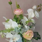 Bukiet Stroik Kompozycja Kwiaty Sztuczne