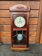 Stary zegar ścienny do naprawy i ew. renowacji