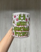 Kubek z nadrukiem GRINCH święta prezent mikołajki urodziny 330ml