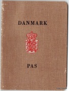 Paszport Dania 1964r