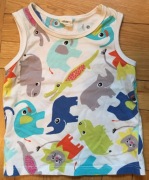 Koszulka na ramiączka – H&M – rozmiar 62 (2/4 m)