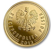 1 grosz 2013, Londyn. Stan 1.