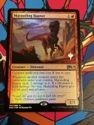 MTG Magic the Gathering Marauding Raptor Promo FOIL