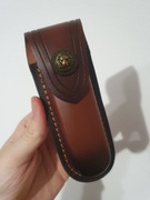 Kabura etui pochwa futerał na pasek na nóż scyzoryk Victorinox brąz skóra 
