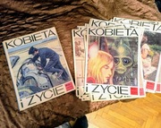 Stare czasopisma KOBIETA I ŻYCIE, różne wydania., stan dobry