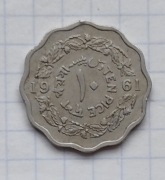 #1065 Pakistan 10 pajsa 1968 TEN PICE