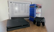PlayStation 4 PS4 1TB w super stanie + 21 gier, 2 pady, ładowarka padów