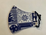 Maseczka maska ochronna ze świątecznym wzorem 