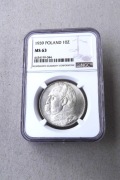 10 zł. 1939 Józef Piłsudski  NGC  MS63