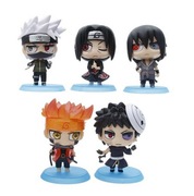 Zestaw 5 szt Figurek Anime Manga Naruto