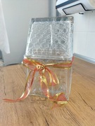 Domek szklany na cukierki